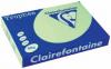 Clairefontaine gekleurd papier Trophée Pastel A3 80 g/m² groen - Pak van 500 vel