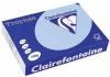 Clairefontaine gekleurd papier Trophée Pastel A4 120 g/m² blauw - Pak van 250 vel