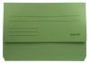 Class'ex documentenmap folio Pocket File groen - Pak van 25 stuks
