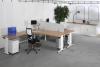 Swan hoekbureau / L-vorm bureau Entrada 180/140 x 80/60 cm