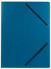 Class'ex elastomap A4 uit glanskarton blauw  
