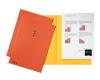 Esselte dossiermap / vouwmap oranje 180 g/m² - Pak van 100 stuks