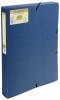 Exacompta elastobox Forever® rug 4cm, blauw, pak van 8 stuks
