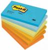 Gekleurde Post-it® notes 'Balance' 76 x 127 mm - Blok van 100 memoblaadjes - Pak van 6 blokken