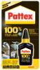 Pattex 100% transparante lijm 50g - Doos van 12 stuks