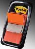 Post-it® Index standaard 25x44 mm oranje - Houder van 50 vel