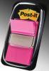 Post-it® Index standaard 25x44 mm roze - Houder van 50 vel