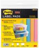 Post-it® Super Sticky etiketten op blok - Pak van 6 multi-afmetingen