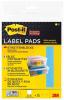 Post-it® Super Sticky etiketten op blok 73x73 mm - Pak van 3 blokken (2x geel & 1x blauw)