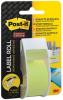 Post-it® Super Sticky etiketten op rol 25,4mm x 10,1M groen