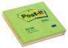 Post-it® memoblok Notes Lente 76 x 76 mm ass. kleuren - Pak van 12 blokken