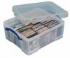 Really Useful Boxes CD/DVD-opbergdoos transparant 18 L - Voor 93 CD's of 44 DVD's