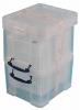 Really Useful Boxes transparante opbergdozen 3 x 35 liter