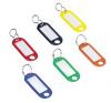 Wedo sleutelhanger met ring ass. kleuren - Pak van 100 stuks