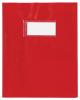 Schriftomslagen 16,5x21 cm uit plastic 125 g/m² rood