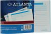 Atlanta bonboekjes genummerd 1-50 / 50 blad in tweevoud met carbon - Pak van 5 stuks