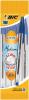 Bic balpen Cristal Medium blauw - Set van 10 blisters