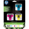 Hewlett Packard voordeelset CB333EE / HP 363 (Cy, M, Y)