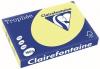 Clairefontaine gekleurd papier Trophée Pastel A3 160 g/m² citroengeel - Pak van 250 vel
