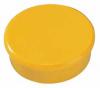 Dahle magneet diameter 32 mm geel - Pak van 10 stuks