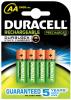 Duracell oplaadbare batterijen PreCharged AA HR6 - Blister van 4 stuks