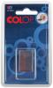 Colop stempelkussen blauw blister van 2 stuks - rood op blister - voor stempel S160L 