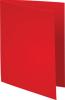 Exacompta dossiermap Forever® Foldyne A4 rood met gelijke kanten - Pak van 100 stuks