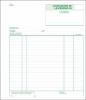 Exacompta doorschrijfboek LEVERING 2-talig dupli