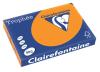 Clairefontaine gekleurd papier Trophée Intens A3 80 g/m² feloranje - Pak van 500 vel