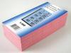Garderobeblokken 12x20 cm kers - Nummers van 1 t.e.m. 500