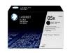 Hewlett Packard CE505X / HP 05X toner zwart Dubbelpak