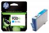 Hewlett Packard CD972AE / HP 920XL inktcartridge cyaan