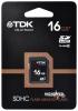 TDK geheugenkaart SDHC 16GB