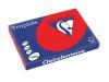 Clairefontaine gekleurd papier Trophée Intens A3 120 g/m² koraalrood - Pak van 250 vel