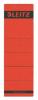 Leitz rugetiketten rood 61 x 191 mm voor rug 7 cm - Pak van 10 stuks