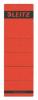 Leitz rugetiketten rood 61 x 191 mm voor rug 7 cm - Pak van 10 stuks