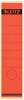 Leitz rugetiketten rood 61 x 285 mm voor rug 7 cm - Pak van 10 stuks