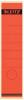Leitz rugetiketten rood 61 x 285 mm voor rug 7 cm - Pak van 10 stuks