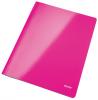 Leitz hechtmap Wow A4 roze - Pak van 10 stuks