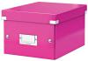 Leitz opbergdoos Wow Click & Store A5 roze
