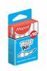 Maped krijt wit doos 10 stuks - Set van 10 dozen