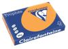 Clairefontaine gekleurd papier Trophée Pastel A3 80 g/m² oranje - Pak van 500 vel