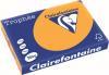 Clairefontaine gekleurd papier Trophée Pastel A3 160 g/m² oranje - Pak van 250 vel