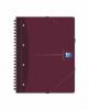 Oxford 4-gaats schrift Office Meetingbook A4+ ass. kleuren - Geruit 5 mm - 180 blz - Pak van 5 stuks