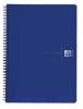 Oxford schrift Smart Black & Original Blue A5 blauw - Gelijnd - 180 blz