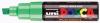 Uni-ball Paint Marker Posca PC-8K beitelpunt 8mm fluo groen