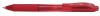 Pentel roller Energel-X BL107 rood - Pak van 12 stuks