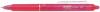 Pilot uitwisbare roller Frixion Ball Clicker roze - Pak van 12 stuks