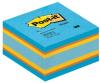Post-it® Notes memokubussen blauw/oranje 76 x 76 mm - Blok van 450 memoblaadjes
