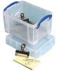 Really Useful Boxes® transparante opbergdoos 1,6 liter